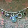 16" Sterling Silver Ball Chain Birthstone Charm Necklace - Image 4