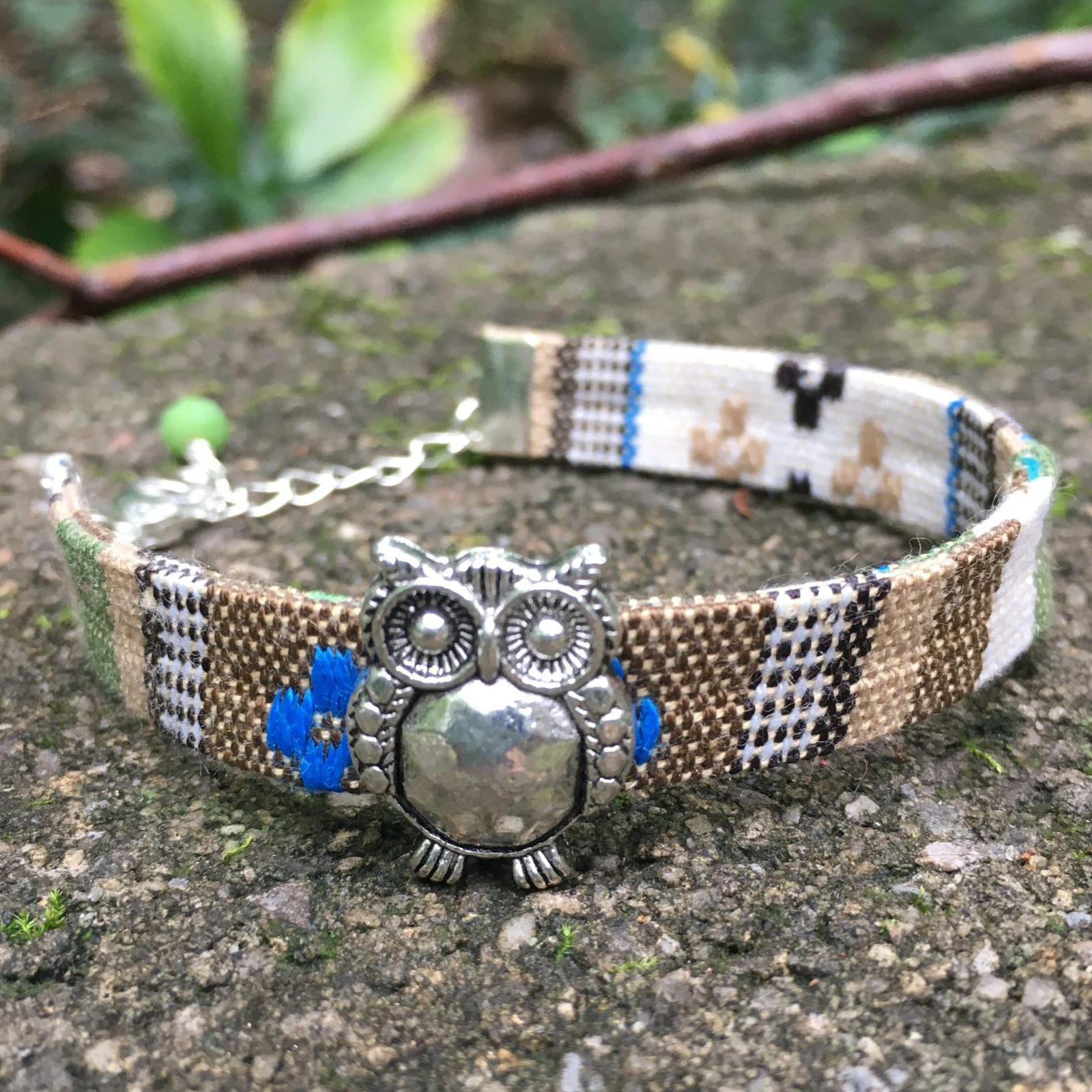 Sterling silver bracelet for women, owl bracelet – Bluenoemi Jewelry