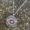 Anemone Polymer Clay Necklace (Matte Finish) - Image 4
