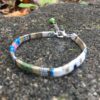 Colorful Flat Woven Cotton Cord Bracelet - Image 6